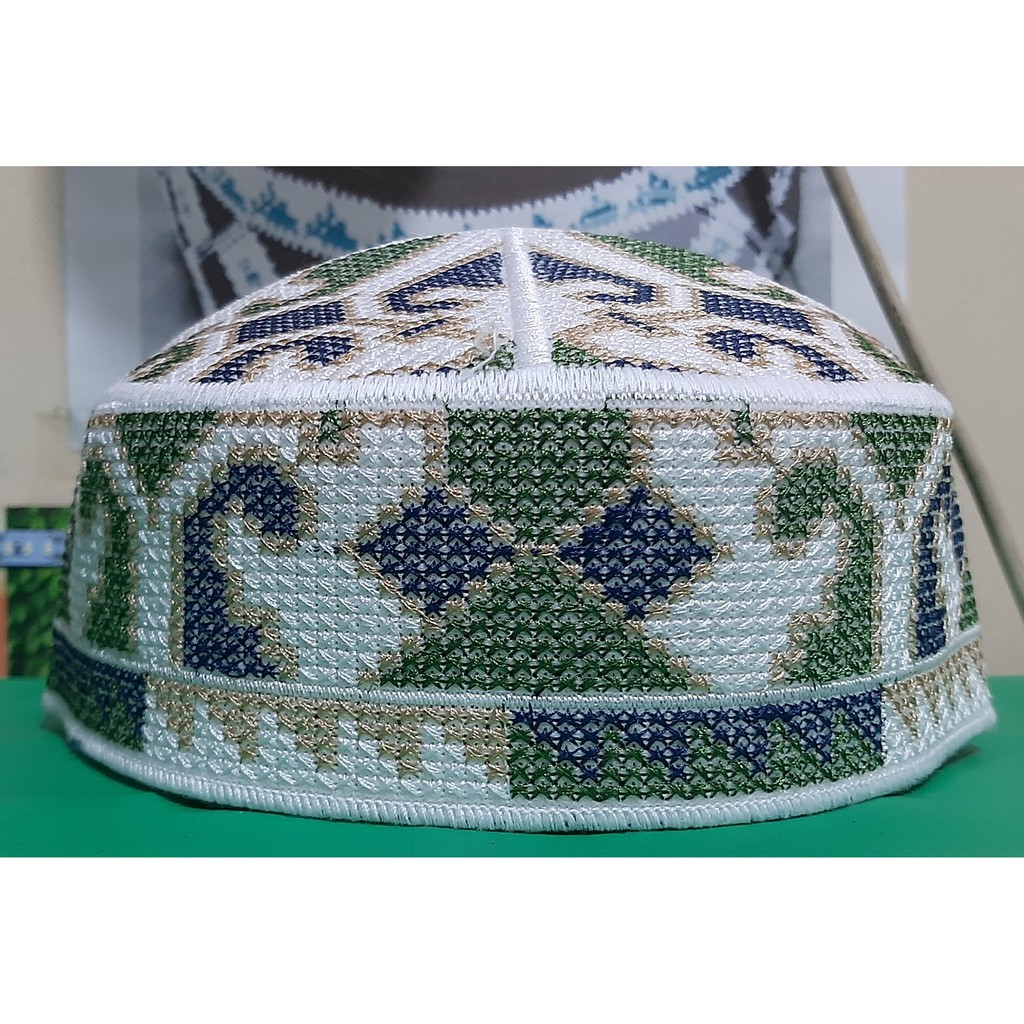 PECI KOPIAH PAKISTAN ANEKA MACAM MOTIF