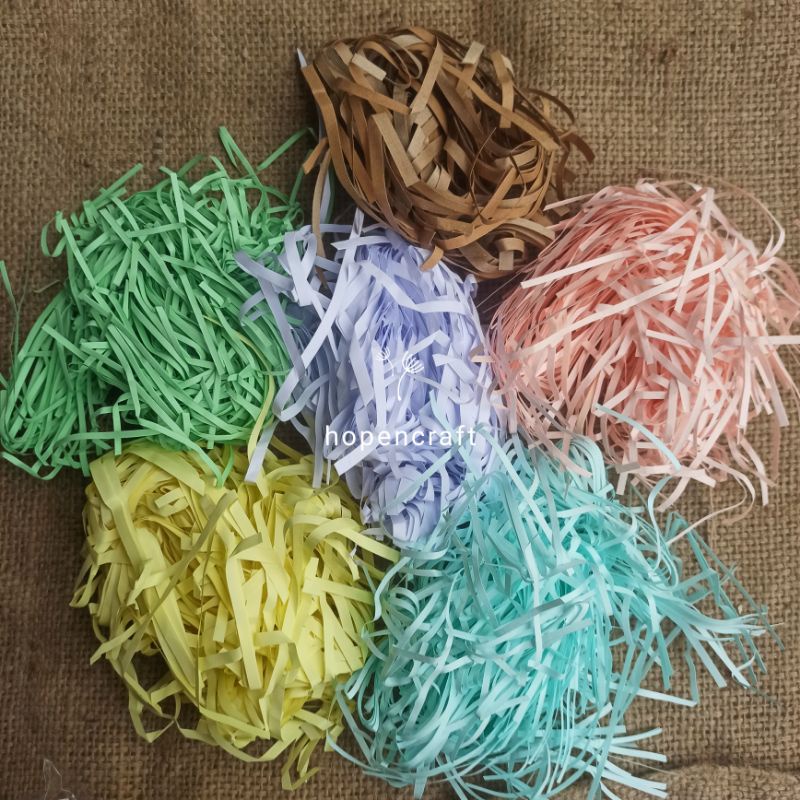 

[1 gr] Shredded Paper / Kertas Cacah Serut Kawul