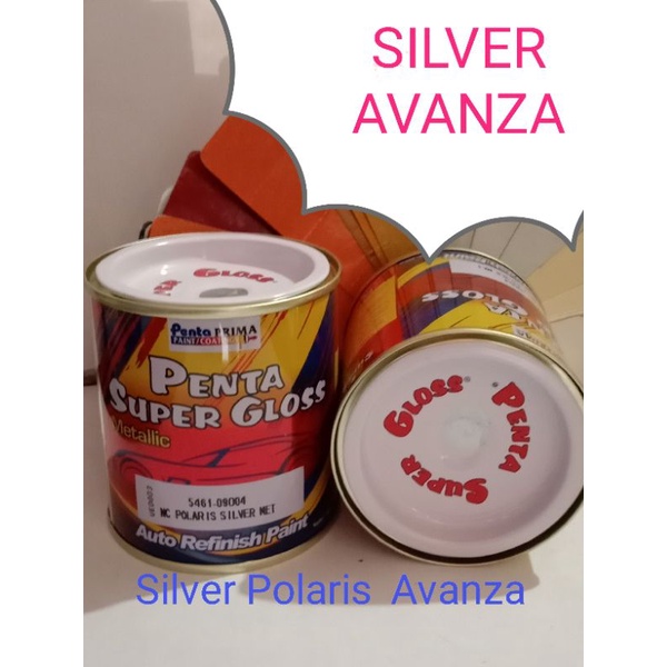 CAT SILVER AVANZA/POLARIS SILVER penta supergloss/silver toyota
