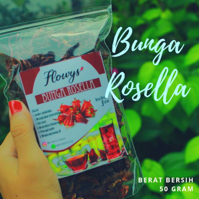 

Bunga Rosella Merah 50gram
