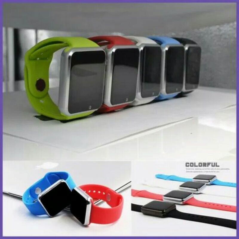 SMARTWATCH a1 SMS TLFN MUSIK KAMERA SUPORT ANDROID wa fb y68 u9 u8 v8 a10 imo frozen onyx anak-4