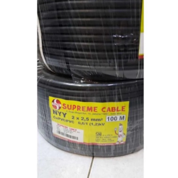 KABEL TUNGGAL NYY SUPREME 2X2,5 ROLL 100M