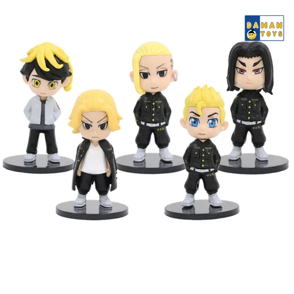 Tokyo Revengers Action Figure Anime Manji Geng , Touman Geng, Brahman Geng Manjiro Sano Mikey, Ken Ryuguji, Takemichi Hanagaki