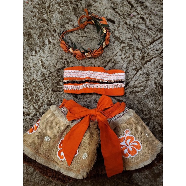 kostum moana preloved