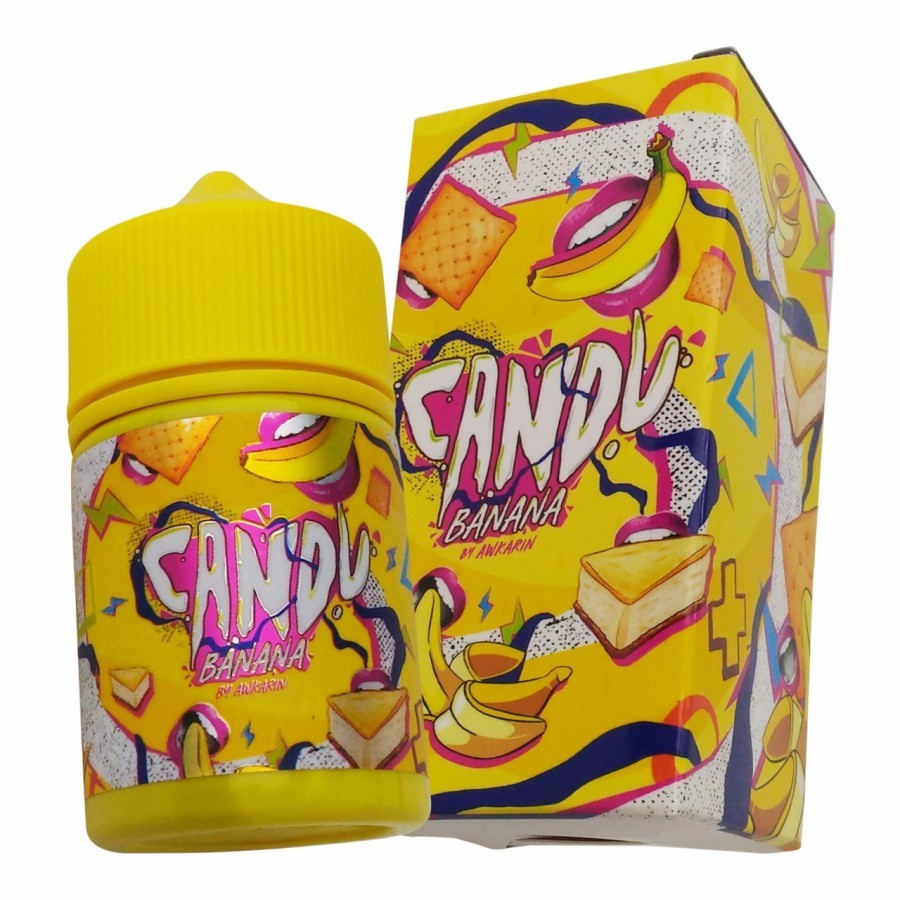 Candu V2 Banana Cheese Cracker 60ML By Awkarin