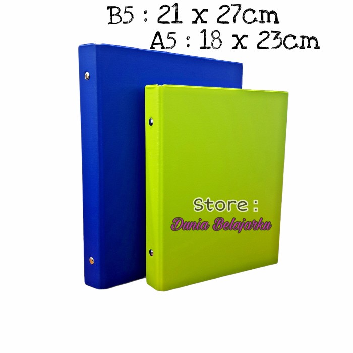 

Hadir Map Binder Bantex Multi-Ring Exclusive Loose Leaf File A5 Dan B5 Loose Bagus