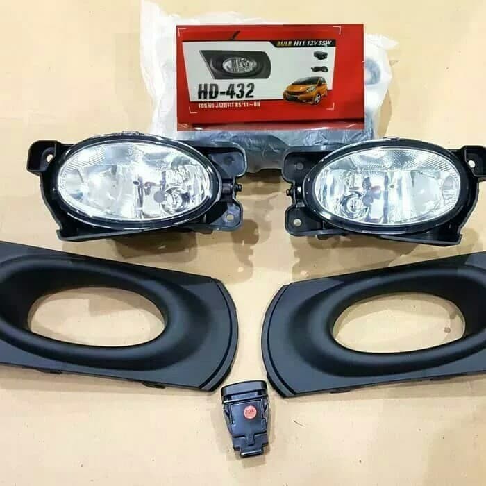 Foglamp Lampu Kabut Mobil Honda Jazz Rs 2008 - 2010