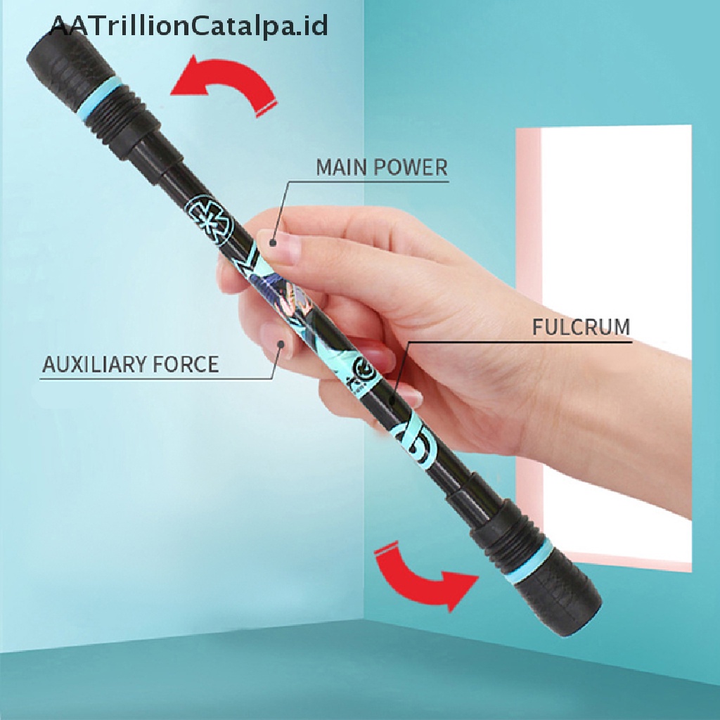 (AATrillionCatalpa) Pulpen Gel Model Putar Untuk Hadiah / Mainan Anak