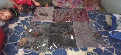 Maura Couple - Sania Ruffle Batik Couple