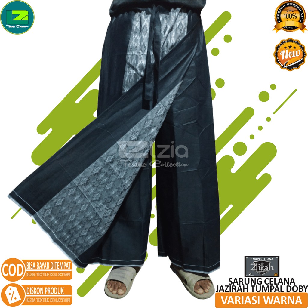 SARUNG CELANA DEWASA POLOS  TUMPAL JAZIRAH MOTIF PREMIUM SIZE L - XXL