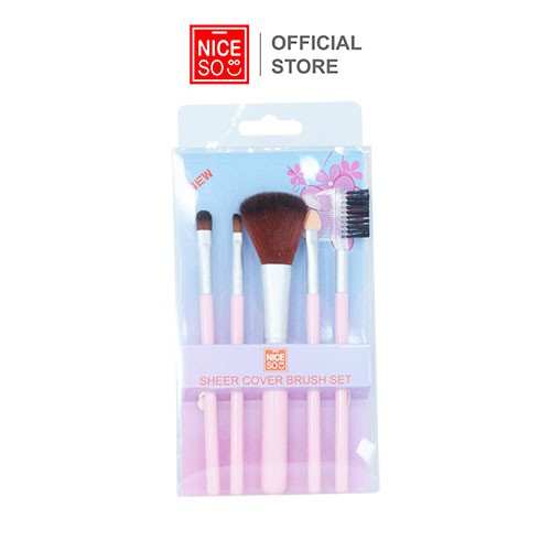 NICESO Official Makeup Brush / Kuas Makeup Set 1019-1