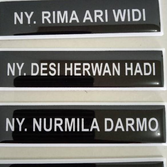 

Flash Sale NAMA DADA AKRILIK KHUSUS BHAYANGKARI / PERSIT ♠