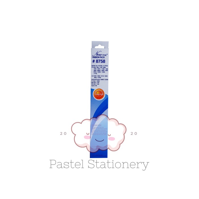 

Pita Ribbon Pack Refill Epson LX-300 LX-310 LQ-310 8758 New Ink