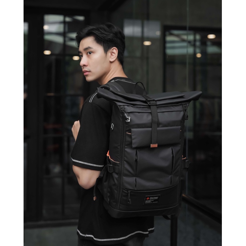 ALBA PROJECT I (PAKET BUNDLING) Backpack Vegas + Rain Cover