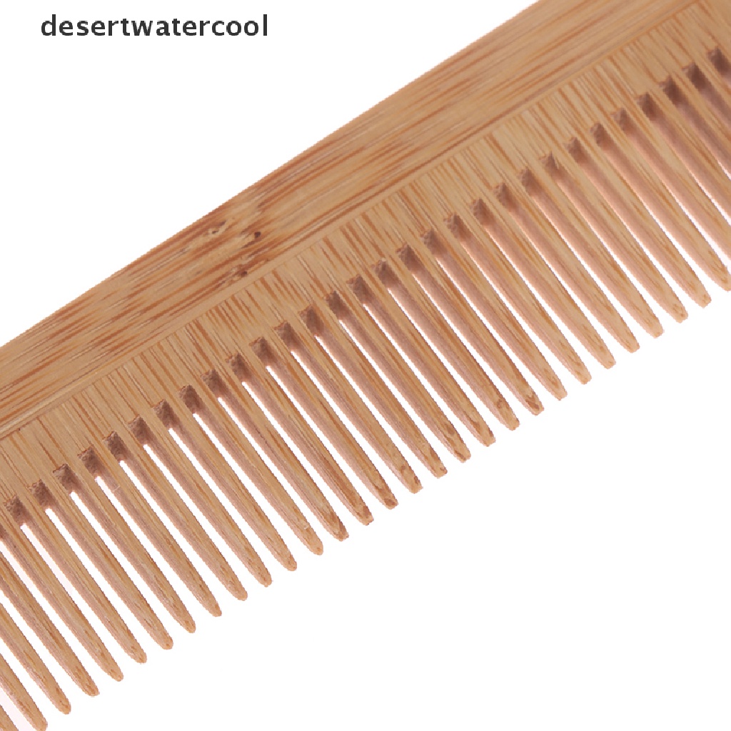 1pc Sisir Pijat Rambut Bahan Bambu Untuk Perawatan SPA