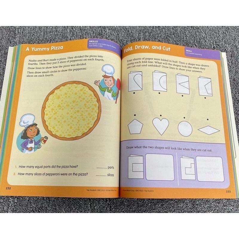 evan moor top student activity book grade 1 grade 2