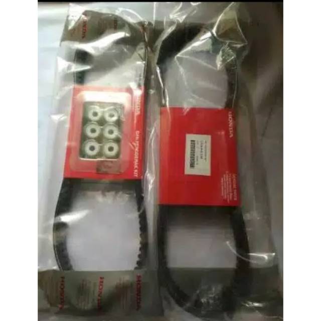 V belt komplit roller beat esp/beat pop-K44 asli ori