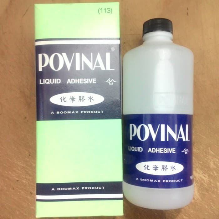 

Eksklusif lem povinal 500ml 500 ml 113 glue kertas clear jelly astro slime base Elegan