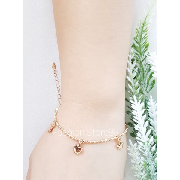 Gelang Xuping merk Xuping Love kombinasi bintang Fashion bestquality bestseller import antikarat