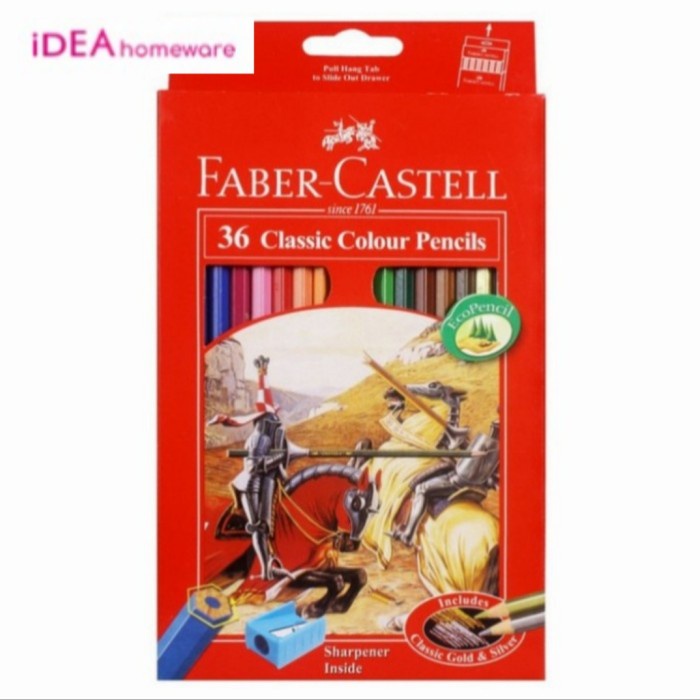 

Dijual Pensil Warna Faber Castell Classic 36 Warna Pencil Colour Free Rautan Bagus