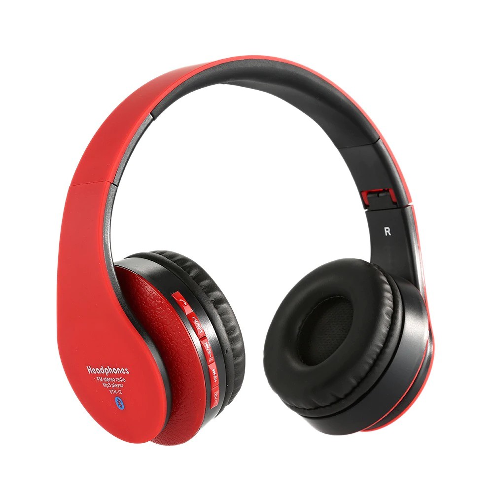 GRATIS ONGKIR Stereo Handsfree Headfone Casque Audio Bluetooth Headset Earphone Wireless Cordless