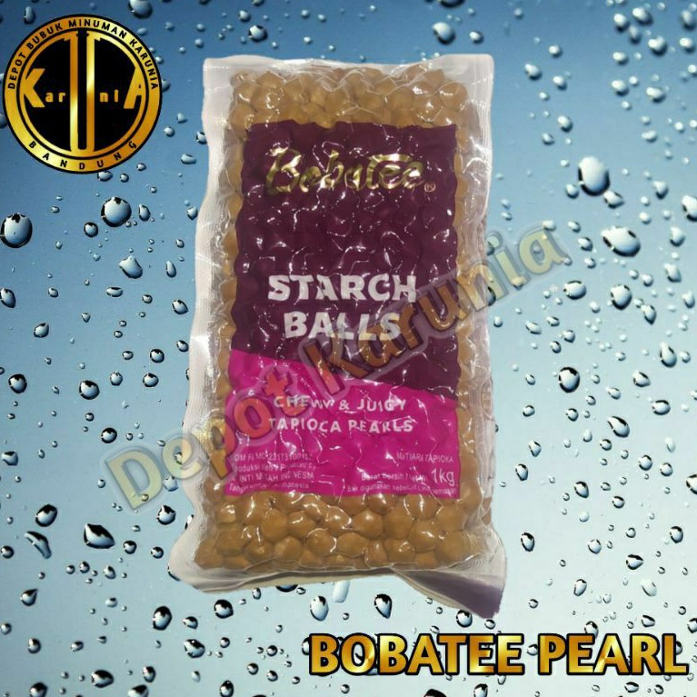 Bobatee Tapioka Pearl Bubble 1kg / Boba Tapioca Pearl