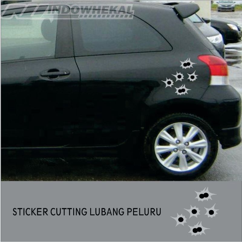 

STICKER CUTTING LUBANG PELURU