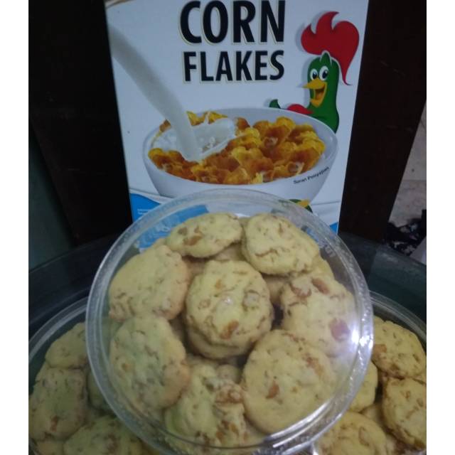 

Cornflakes cookies,kue kering,kue lebaran