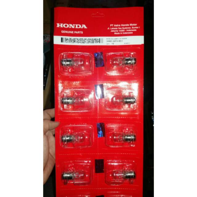 Dop atau lampu depan sepeda motor