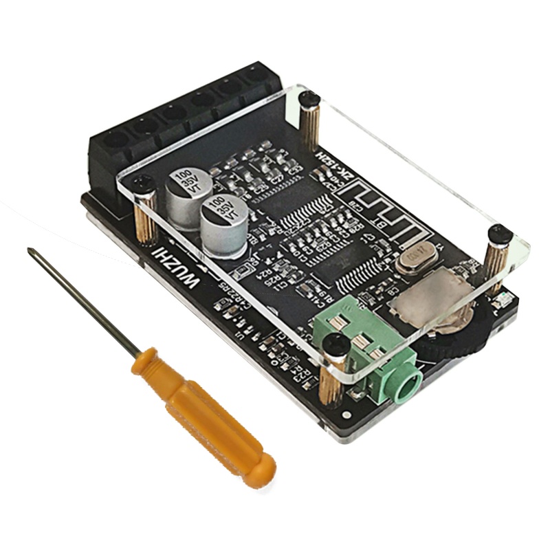 Gro MINI Bluetooth-Compatible 5.0 Wireless Digital Power Amplifier Stereo Board 2x15W Amp Amplificador ZK-152H