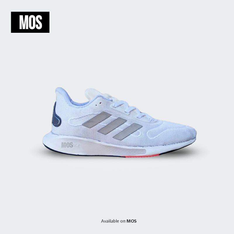 ADIDAS GALAXAR BOUNCE WHITE STRIP SILVER CREAM