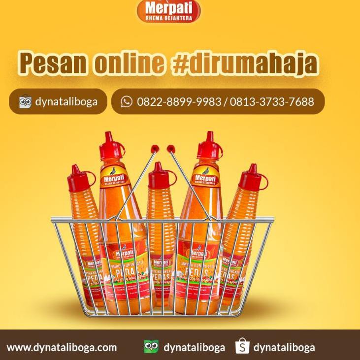 

☃3MF Lombok Kuning Merpati Asli / Sambal Makassar 300ml♪ ..,,