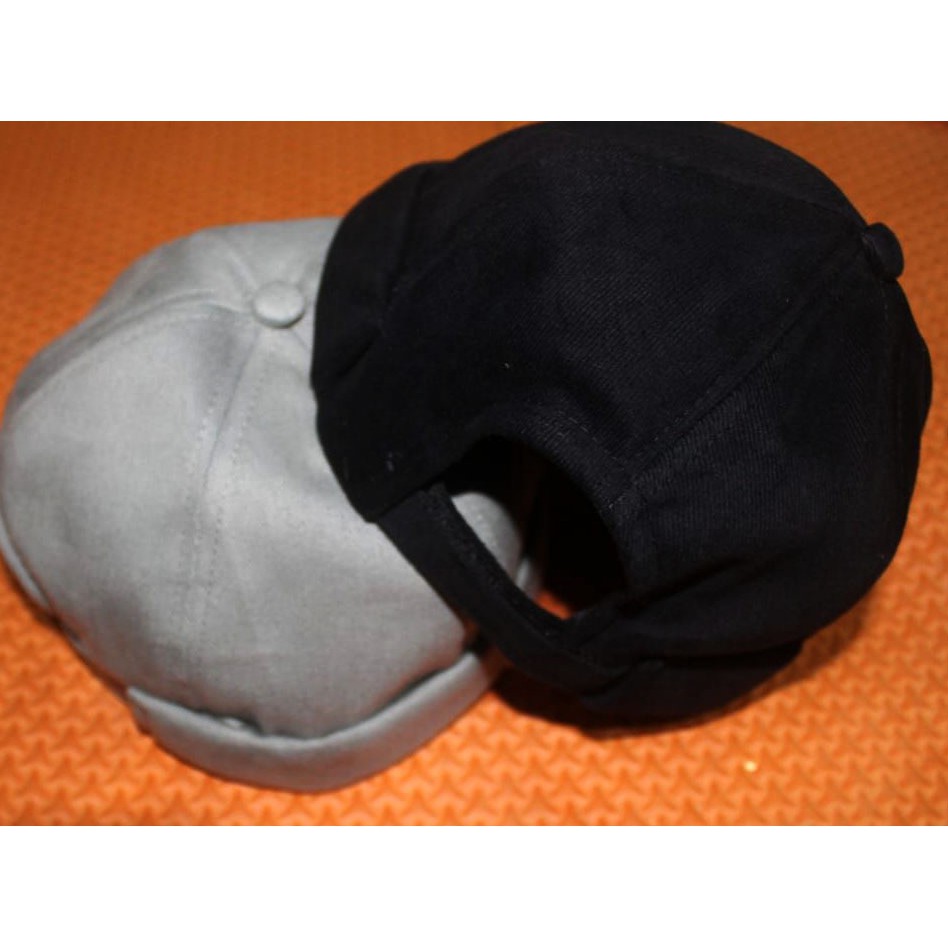 Topi kopiah MIKI HAT topi peci tebal empuk rapel denim original