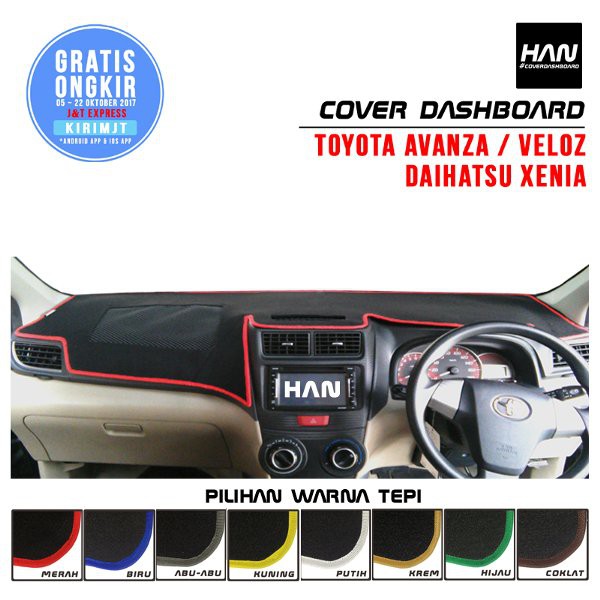 Dashboard Cover All New Avanza Veloz Xenia