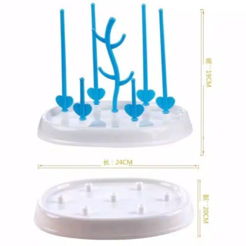 Rak Pengering Botol Susu Bayi / Rak Gelas Botol Susu
