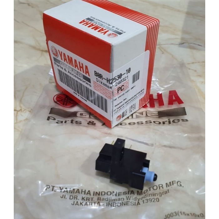 SWIT SWITCH REM BELAKANG KIRI AEROX 155 2019 - 2020 NEW AEROX  ASLI ORI YAMAHA B0R H2530 10