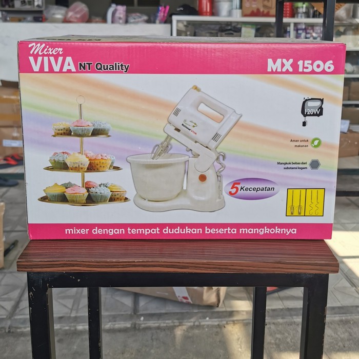 STAND MIXER / ALAT PENGADUK Pengocok NATIONAL VIVA MX 1506 TERMURAH ORIGINAL