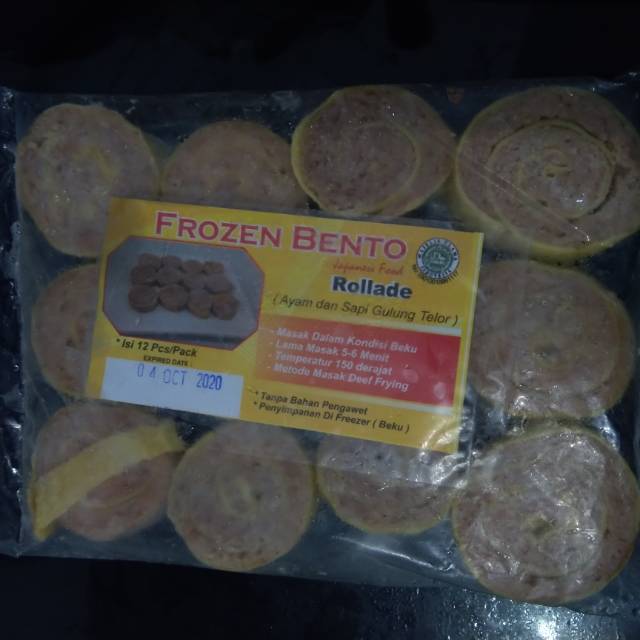 

Rollade isi 12 (Frozen Bento)