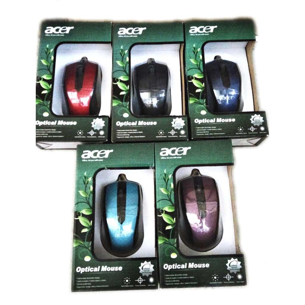 Mouse Usb Kabel Logo ASUS ACER DELL HP LENNOVO SAMSUNG SONY
