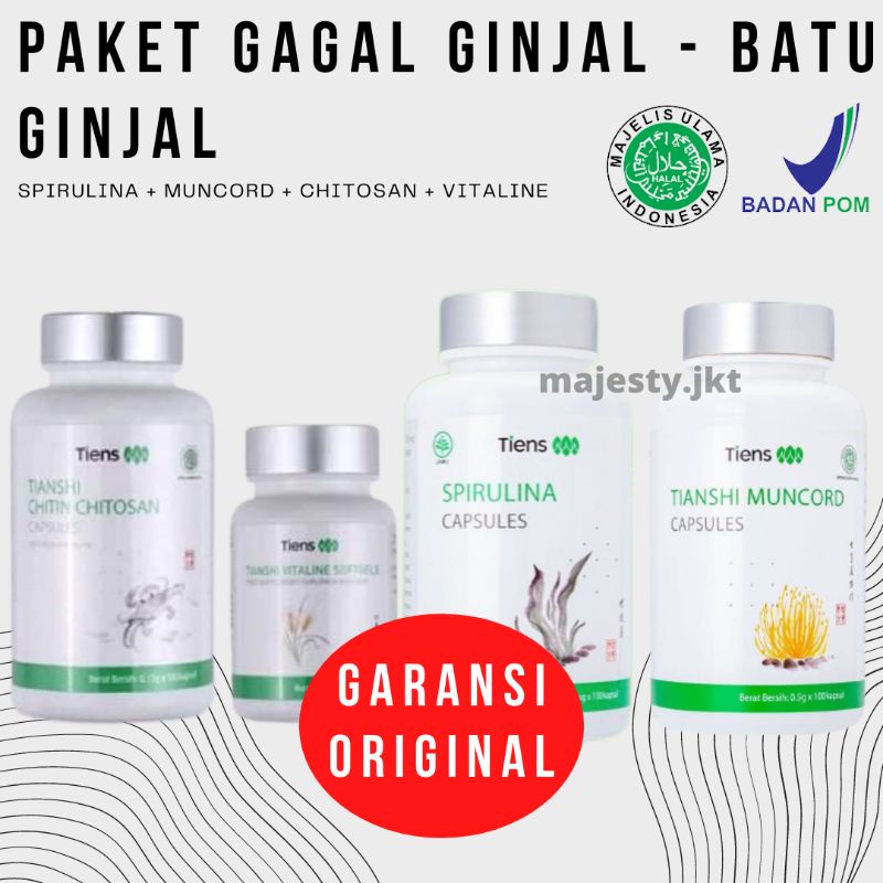 Suplemen Gagal Ginjal & Batu Ginjal Original || Obat Herbal Gagal Ginjal