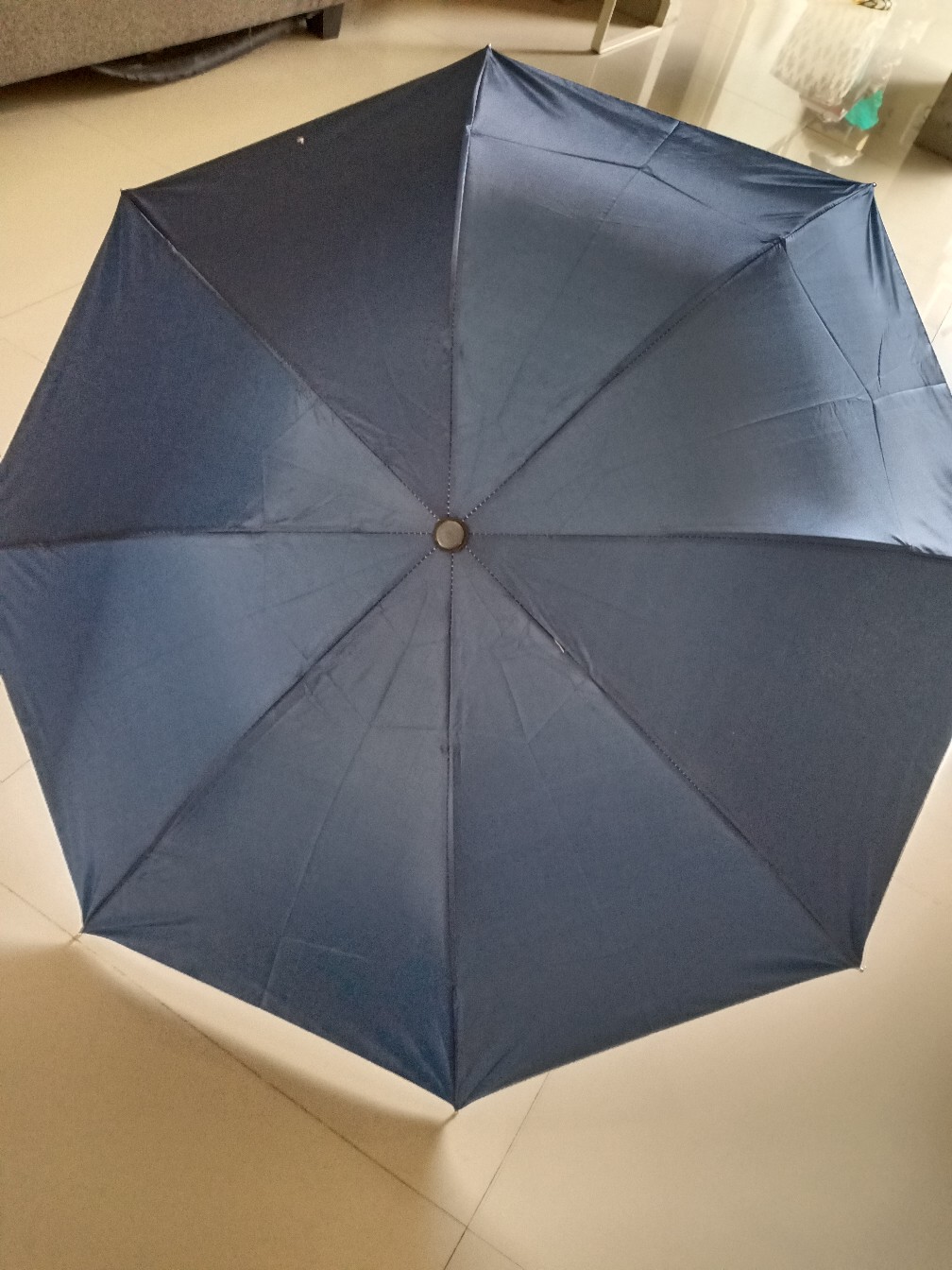 Payung Lipat 4 Lapis Silver Anti Uv Gagang Chrome Warna Cerah Orange Biru Merah Abu Payung Polos