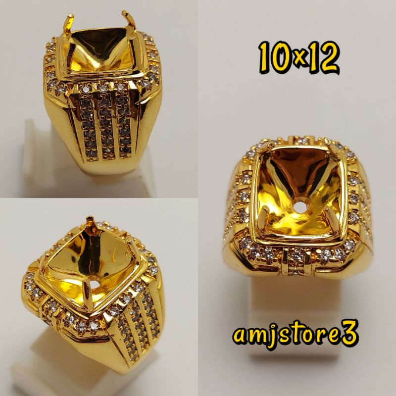 ring cincin emban alpaka super full zircon microsetting