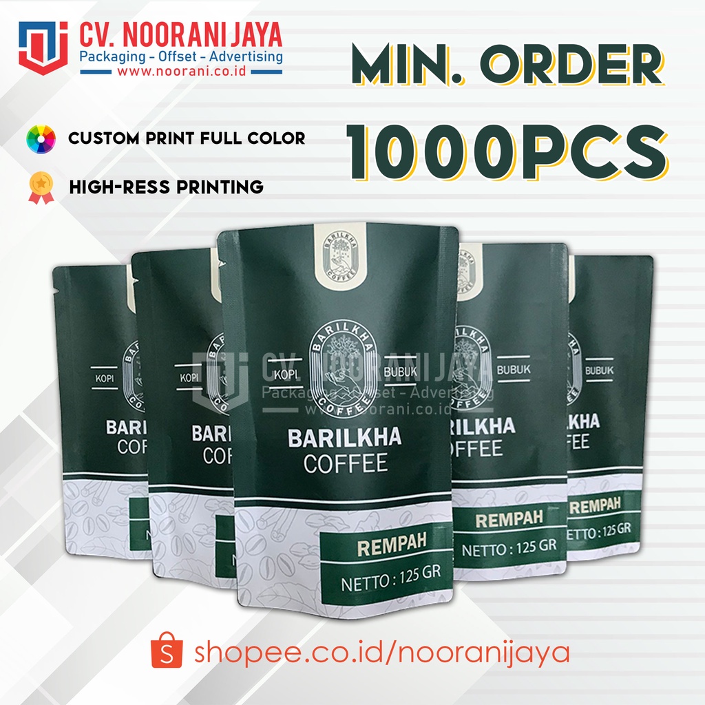 Jual Cetak Kemasan Standing Pouch Custom Full Print | Shopee Indonesia