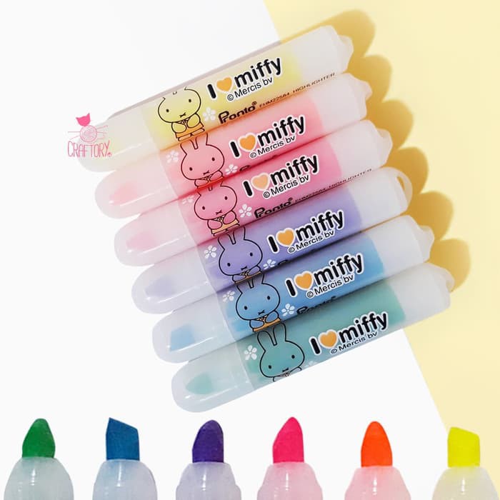 

Pronto Mini Highlighter 6 colors Set / Textliner Teksliner