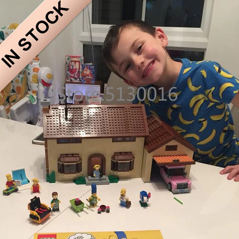 Mainan Lego Anak 16005 In Stock Creator Cartoon House 2575Pcs 71006 Street View Model Building Kits