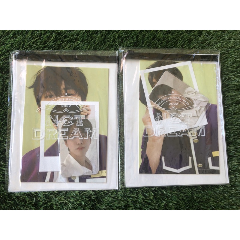 Photopack season’s greetings 2022 jaemin jeno nct dream sealed photocard sg22 selca