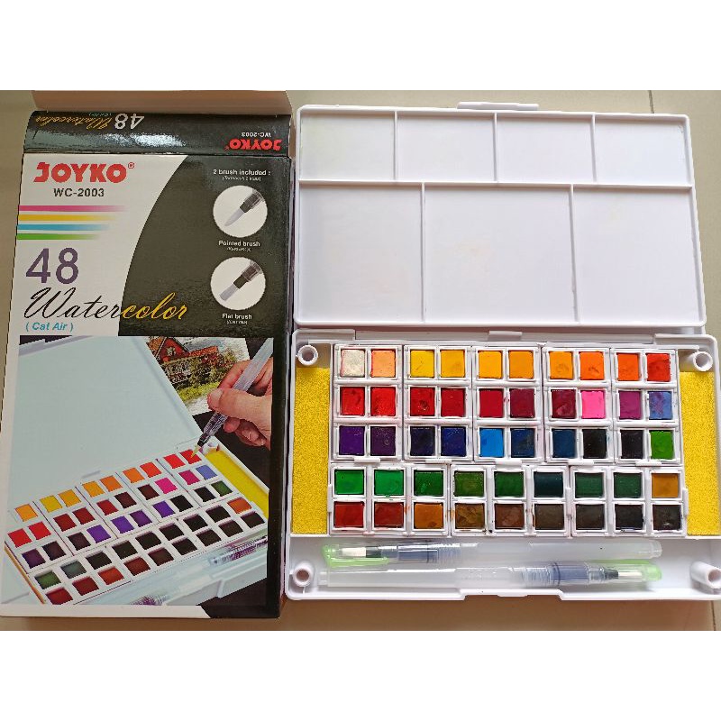 (PRELOVED)Joyko Watercolor 48 WC-2003