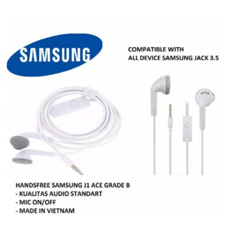 HANDSFREE / HEADSET / EARPHONE SAMSUNG ORI Made in Vietnam