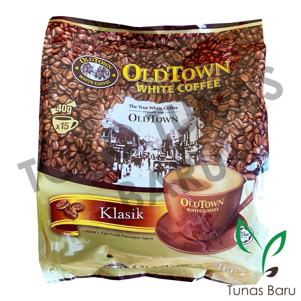 

Old Town White Coffee 3 in 1 Malaysia (Kopi Bubuk Instan Klasik Hazelnut Less Sugar)