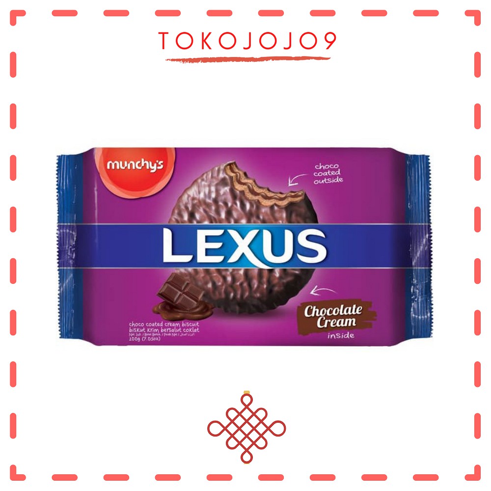 

Biskuit Munchys Lexus Chocolate Coated / Lexus Coklat